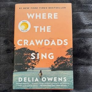 Where The Crawdads Sing by Delia Owens Hard Cover